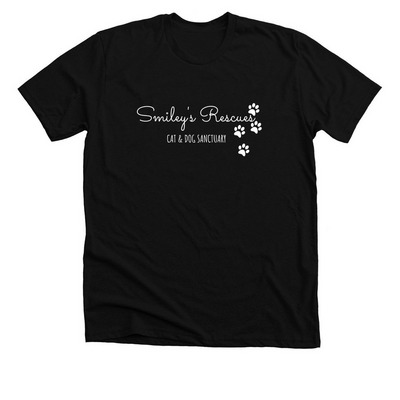Smiley's Rescues&nbsp;, a Solid Black Blend Premium Unisex Tee