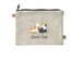 Daisy Loves Cats, a Natural 9"x7" Hemp Blend Pouch