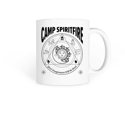 Your Imagination Will Be Fired MUG, a White Coffee Mug