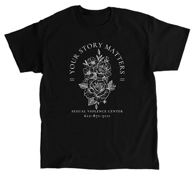 Your Story Matters, a Black Classic Unisex Tee