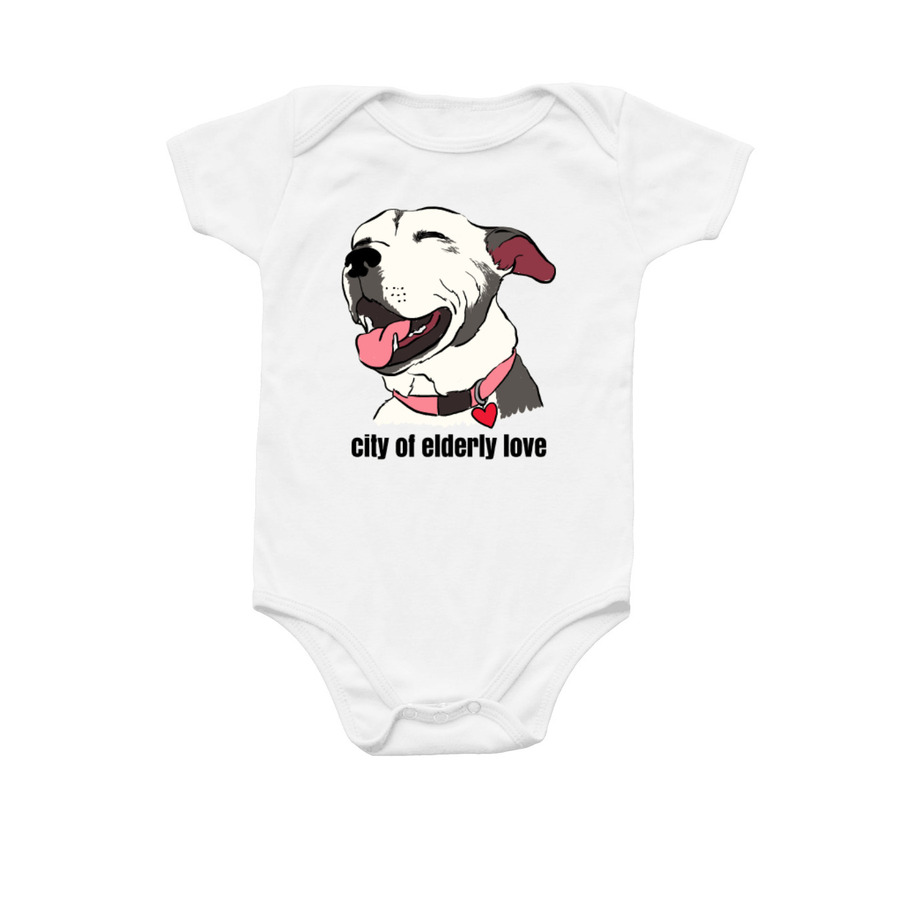 COEL Baby Onesie, a White Infant Onesie