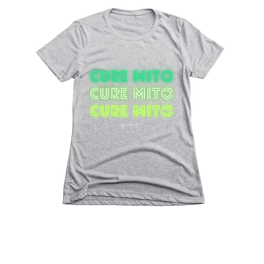 Cure Mito Foundation, a Dark Heather Grey Women's Slim Fit Tee