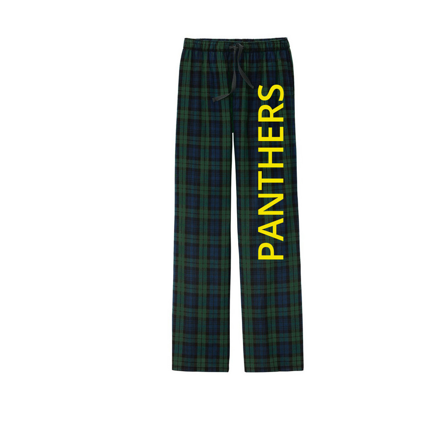 Panther PJs, a Forest Green/ Team Navy Flannel Pajama Pant