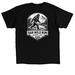 Fresno SAR, a Black Classic Unisex Tee (back-view)