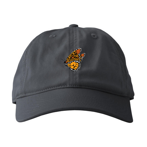Fuerza Hats, a Charcoal Printed Eco Baseball Cap
