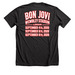 Bon Jovi Wembley Stadium London Forever Tour, a Dark Grey Heather Premium Unisex Tee (back-view)