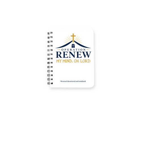 Operation Renew Journal&nbsp;, a White Spiral Notebook