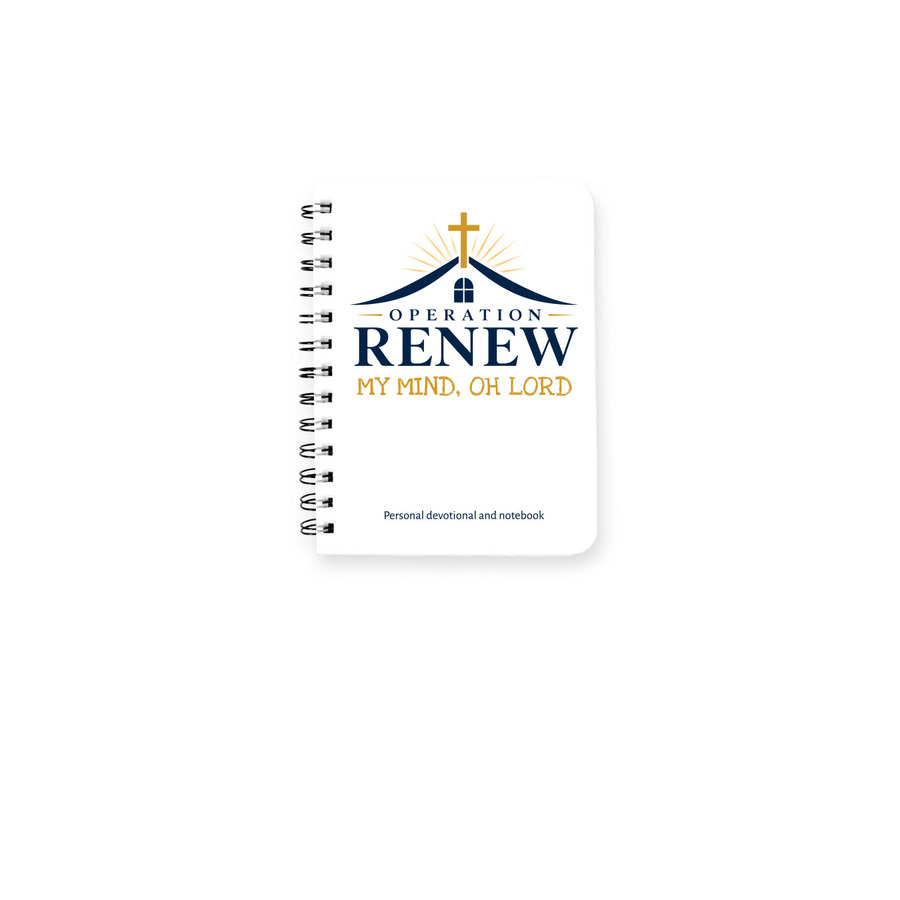 Operation Renew Journal&nbsp;, a White Spiral Notebook