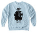 THE HYGGE WITCH, a Chambray Comfort Colors Crewneck Sweatshirt