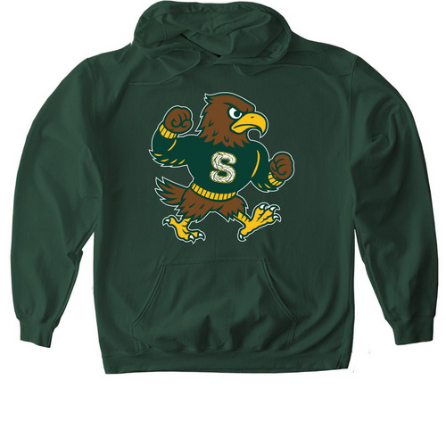 Smith Vintage, a Forest Green Softstyle Pullover Hoodie