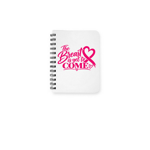 Because your story isn?t over., a White Spiral Notebook