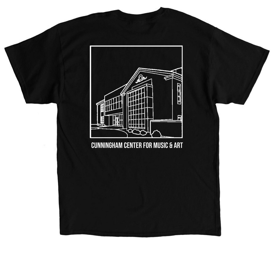 SU NAfME&nbsp;, a Black Classic Unisex Tee (back-view)