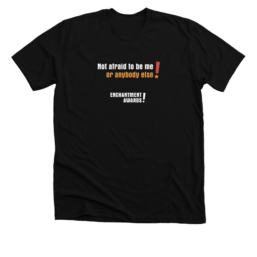 Enchantment Awards Statement Shirts, a Solid Black Blend Premium Unisex Tee