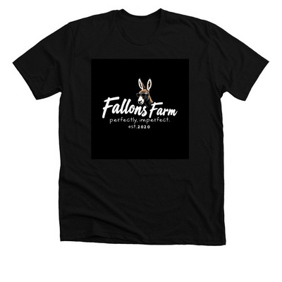 Fallons Farm fundraiser, a Solid Black Blend Premium Unisex Tee