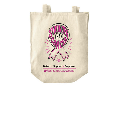 Women's Leadership Council 2026, a Natural Over-the-Shoulder Shopping Tote Bag