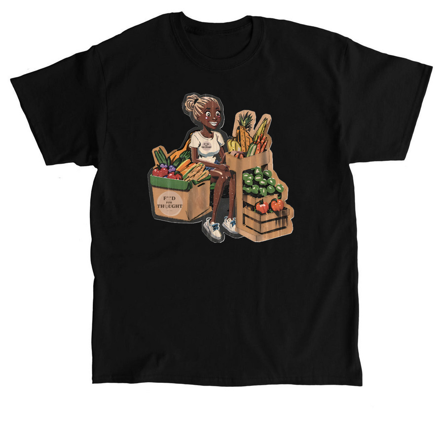 Thoughtful Threads, a Black Classic Unisex Tee