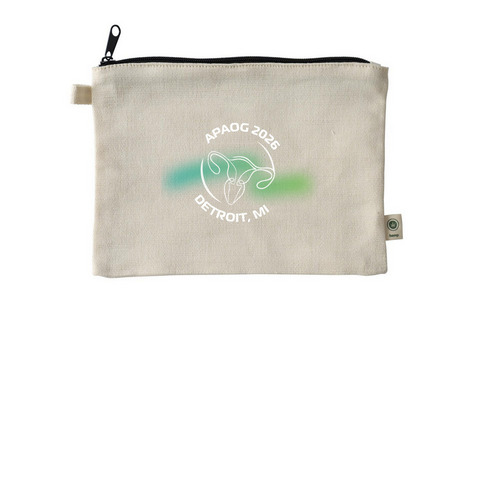 APAOG '26 Pouch, a Natural 9"x7" Hemp Blend Pouch
