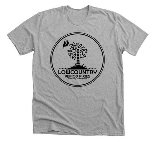 Lowcountry Period Pixies, a Athletic Heather Premium Unisex Tee