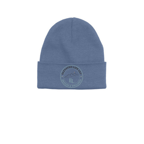 Elevated Life, a Sea Ice Printed Base Camp Beanie