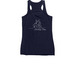 Racerback Tank Top, a Navy Women's Racerback