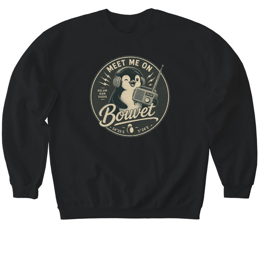 MEET ME ON BOUVET softstyle crewneck sweatshirt