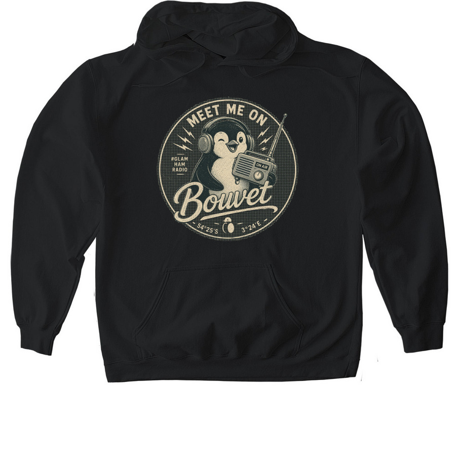 MEET ME ON BOUVET softstyle pullover hoodie