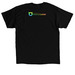 Limited Edition Purr-ide T-Shirt, a Black Classic Unisex Tee (back-view)