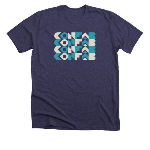 Confab 2017, a Heather Lapis Premium Unisex Tee