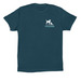 Pets In Need ? Volunteer ? Core Collection, a Deep Teal Premium Cotton Tee