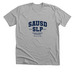 SAUSD SLP Varsity, a Athletic Heather Premium Unisex Tee