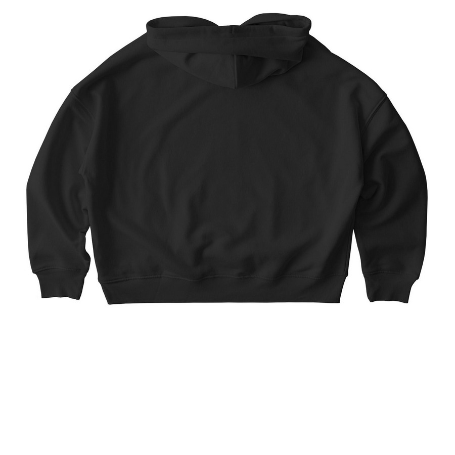 Chronically Ill But Totally Chill, a Black Stanley/Stella Women?s Stella Nora Pullover Hoodie (back-view)