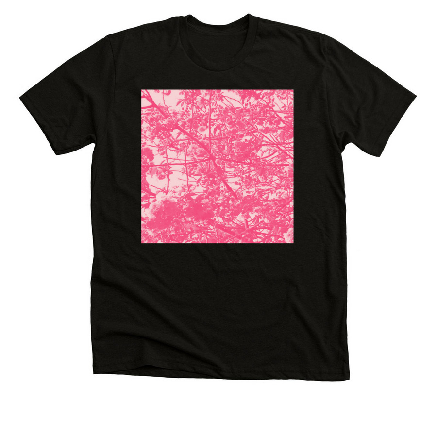 Blossom, a Solid Black Blend Premium Unisex Tee