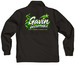 Gavin Unstoppable, a Black Nike Club Fleece Half Zip Pullover (back-view)