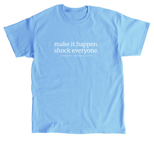Emmaline?s Entourage 2025, a Carolina Blue Classic Unisex Tee