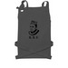 RBF apron, a Dark Grey Cotton Canvas Pocket Apron