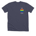EMS PRIDE by NFLO: the Original, a Heather Midnight Navy Premium Unisex Tee