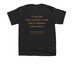 2026: Year of the Fire Horse, a Black Youth Unisex Tee (back-view)