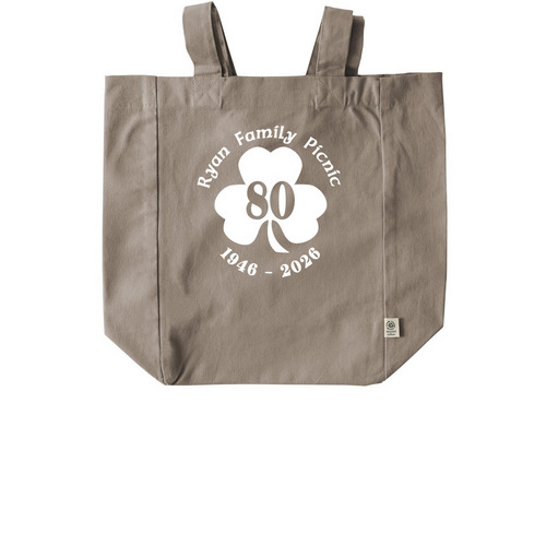 Ryan Family tote bag, a Pumice Recycled Cotton Tote Bag