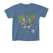 Salish Sea Circle by Annie Brule, a Blue Jean Comfort Colors Youth Tee