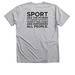 Athlete Ally Tops, a Athletic Heather Premium V-Neck Tee (back-view)