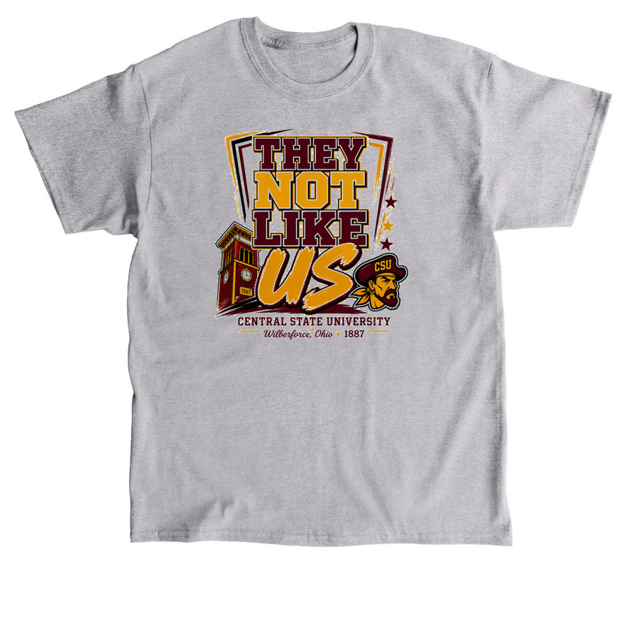 NOT LIKE US - CSU, a Sport Grey Classic Unisex Tee