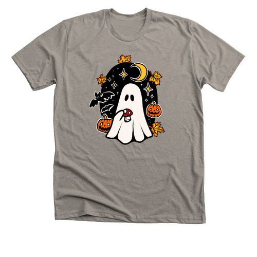 Spooky Mushroom, a Heather Stone Premium Unisex Tee