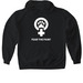 FEAR THE PAW!, a Black Gildan Softstyle Pullover Hoodie