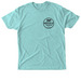 Double sided statement tee, a Tahiti Blue Triblend Unisex Tee