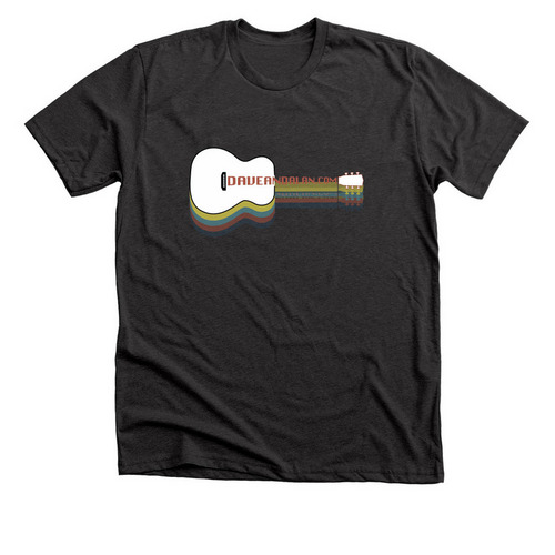 Daveandalan.com, a Dark Grey Heather Premium Unisex Tee