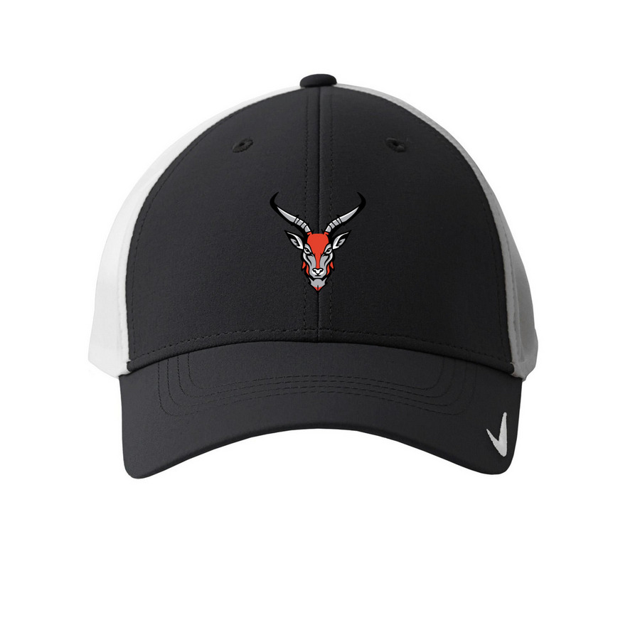 Lopes Hats, a Black/ White Printed Nike Dri-FIT Legacy Performance Cap
