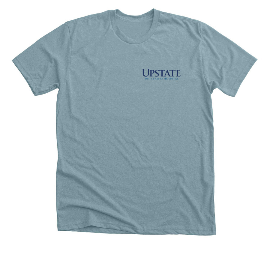 SONOGRAPHER, a Heather Blue Lagoon Premium Unisex Tee