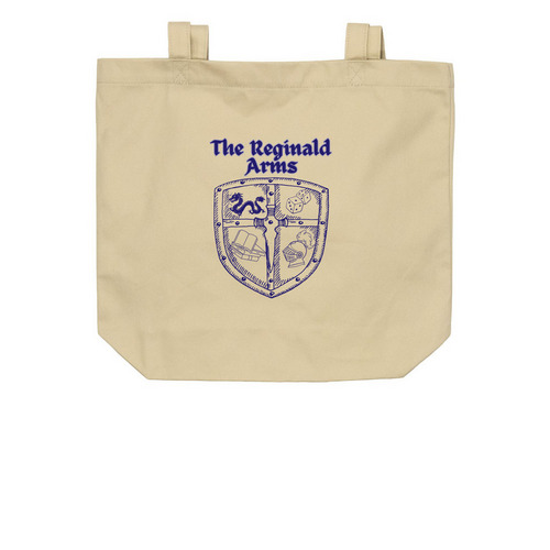 Welcome to The Reginald Arms, a Oyster Organic Cotton Tote Bag