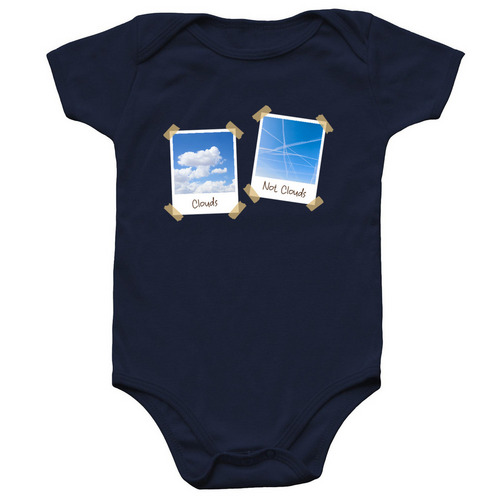 The Geofight Onesies, a Navy Infant Onesie