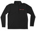 The Real Eskater Black Quarter Zip Pullover, a Black Unisex Performance Quarter Zip Pullover